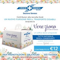 CROCE BIANCA SEVESO • La “COLOMBA” della Solidarietà