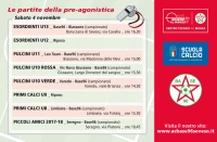 La nostra PRE-AGONISTICA e gli impegni di oggi