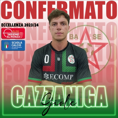 ECCELLENZA stagione sportiva 2023/24 • Prosegue con noi un “Top Player, assistman e goleador”