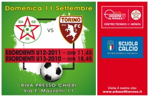 SETTORE GIOVANILE • Test match vs FC TORINO CALCIO